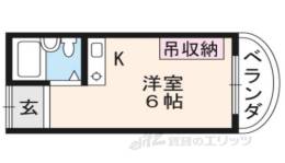 衣笠シングルライフマンション間取り図面