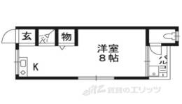 プランドール一乗寺間取り図面