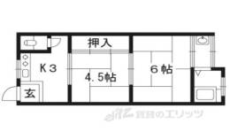 竹王荘間取り図面