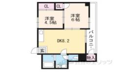 ウエストハイマンション西院間取り図面