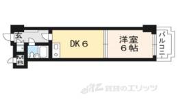 ライオンズマンション二条高倉間取り図面