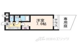 グランディール銀閣寺間取り図面