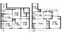 壬生高樋町京町家店舗間取り図面
