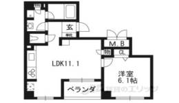 ローレルコート高倉間取り図面