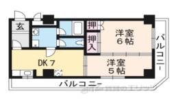 ジュネス堅田間取り図面