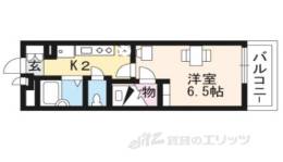 レオパレス紫野間取り図面