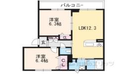 シャーメゾン社ノ上間取り図面