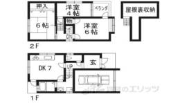 貸家間取り図面