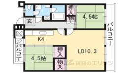 花園団地13号棟間取り図面