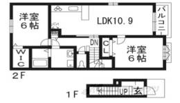 グラード２間取り図面