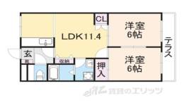 サンコートくすのき間取り図面