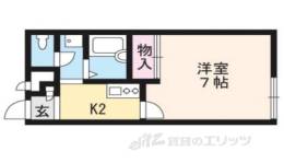 レオパレス鳴滝間取り図面