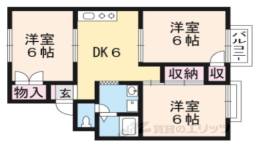 シャルムＫＳＫ２間取り図面