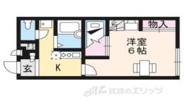 レオパレス西賀茂間取り図面