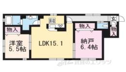 シャーメゾン舞鶴間取り図面