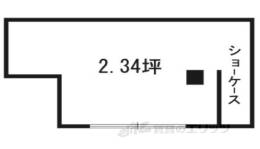 壺屋町449-4店舗間取り図面