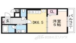カーサ鞍馬口間取り図面