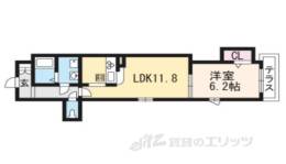 シャーメゾン二条城南間取り図面