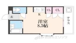 グランドハイツ柴原Ｃ/Ｄ棟間取り図面