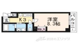 フラッティ西陣間取り図面