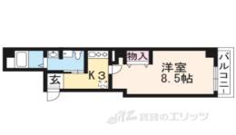 フラッティ西陣間取り図面