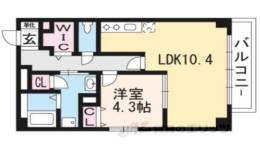ラクラスコート朝日が丘間取り図面