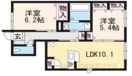 エルメゾン御陵間取り図面