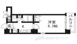 アスヴェル京都市役所前間取り図面