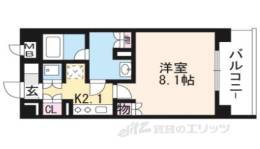 リーガル京都御所西２間取り図面