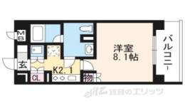 リーガル京都御所西２間取り図面