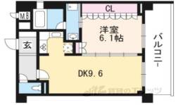リーガル京都御所西２間取り図面