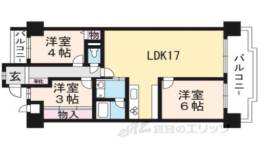 サンレスポアール間取り図面