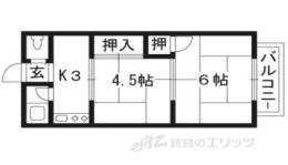 イオボヌール宇治間取り図面