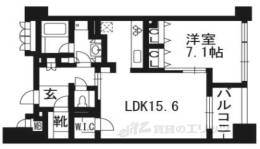 THE RESIDENCE京都東洞院四条間取り図面