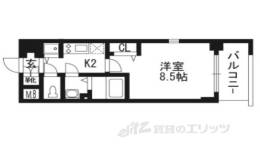 プレサンス京都天使突抜奏間取り図面