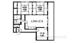 モンルポ草津間取り図面