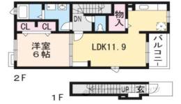 シンシア１間取り図面