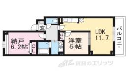カーサ小紅屋間取り図面