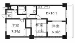 ヴェルデ藤尾弐番館間取り図面