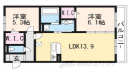 Ｃａｓａ　ｒａｆｆｉｎｅ青地間取り図面