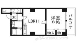 QUINTO五条烏丸間取り図面