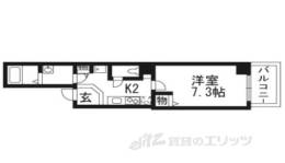 QUINTO五条烏丸間取り図面