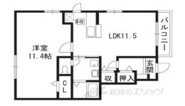 ＲＡＦＦＩＮＥ・栗東間取り図面