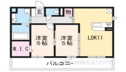 クレールシャトレ間取り図面
