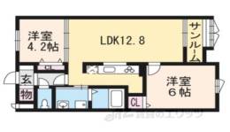 フューチャー栗東間取り図面