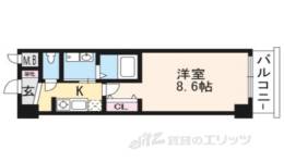 エスカーサ京都西陣109間取り図面