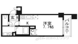 エスカーサ京都西陣間取り図面