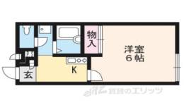 レオパレス宝ヶ池間取り図面