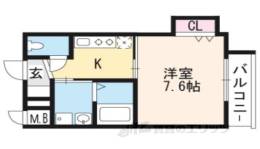 グランレブリー桂川間取り図面