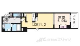 シャルム祇園三条間取り図面